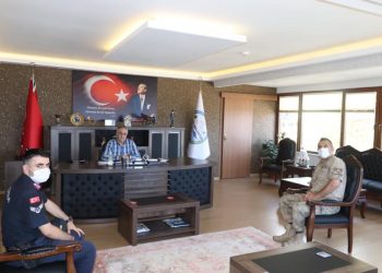KOMUTANLARDAN BAŞKANIMIZA ZİYARET !