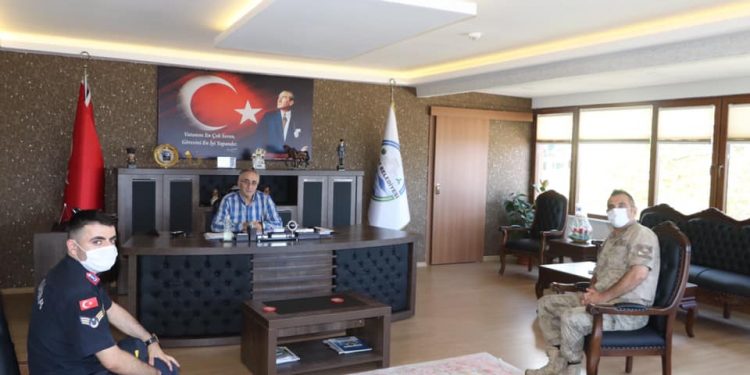 KOMUTANLARDAN BAŞKANIMIZA ZİYARET !