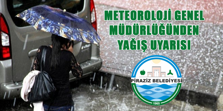 BÖLGEMİZE KUVVETLİ YAĞIŞ UYARISI !